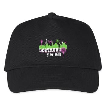Dortmund, Skyline, ville, Allemagne, graffiti - Casquette de baseball Enfant - noir - Devant