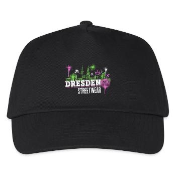 Dresden Skyline City Germany Graffiti - Kids’ Baseball Cap - black - Front