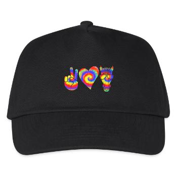 Riding Horse - Kids’ Baseball Cap - black - Front