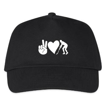 Field Hockey Players Field Hockey - Kids’ Baseball Cap - black - Front