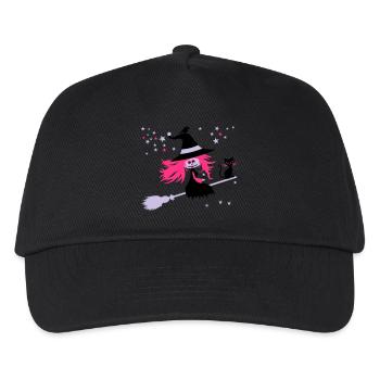 sorcière - Casquette de baseball Enfant - noir - Devant