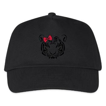 Cute Tiger CUTE EDITION - Kids’ Baseball Cap - black - Front