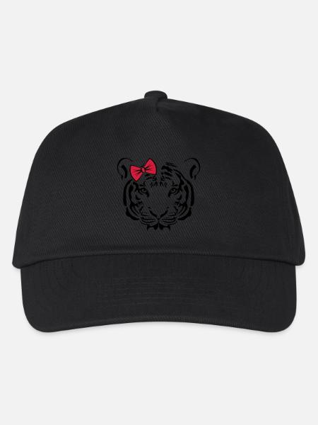 Cute Tiger CUTE EDITION - Kids’ Baseball Cap - black