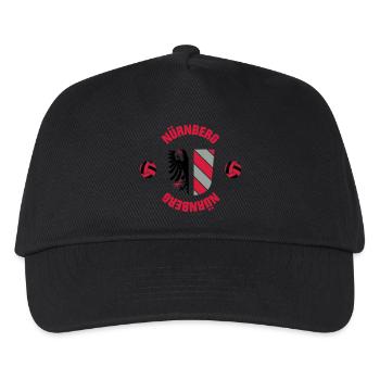 Nürnberg (ID: 001013) - Kinder Basecap - Schwarz - Vorne