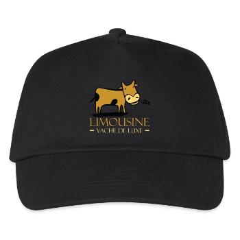 Limousin Humour Limousine de luxe - Casquette de baseball Enfant - noir - Devant
