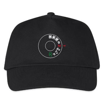 Canon Dialler - Kinder Basecap - Schwarz - Vorne