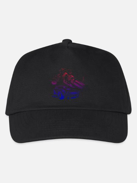Crash Mode Gamer - Kids’ Baseball Cap - black