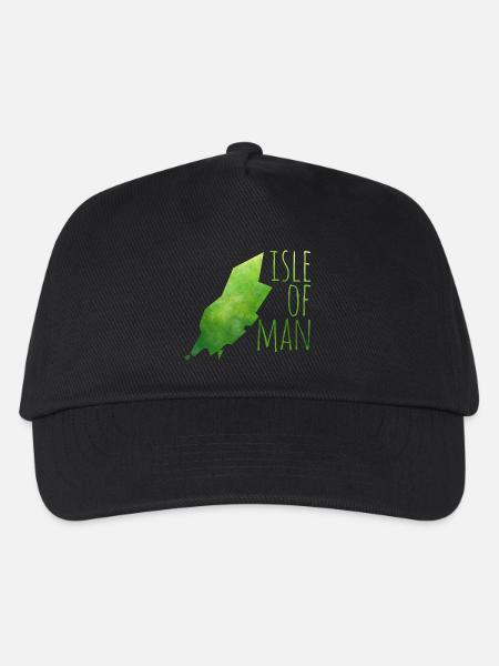 isle of man - Kinder Basecap - Schwarz