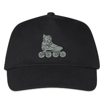 Inline Skates 2 - Kids’ Baseball Cap - black - Front