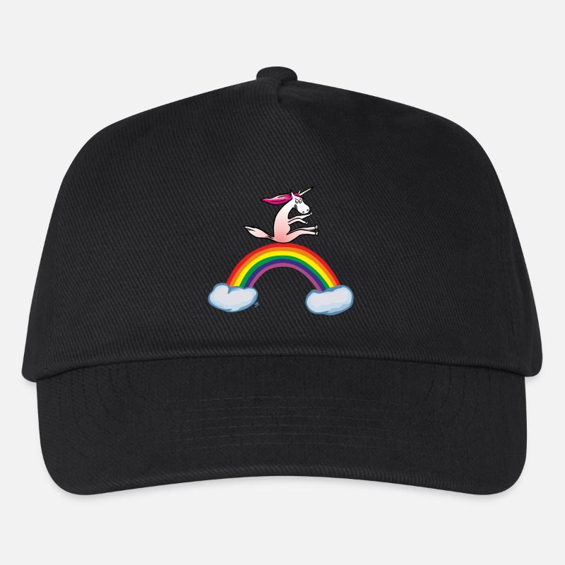 Crazy unicorn - Casquette de baseball Enfant - noir