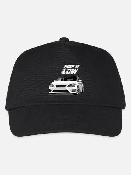 Leon 5F FR Keep it Low - Kinder Basecap - Schwarz