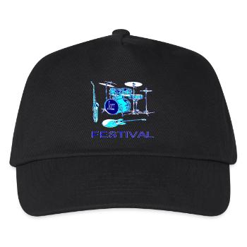 Jazz Festival - Kids’ Baseball Cap - black - Front