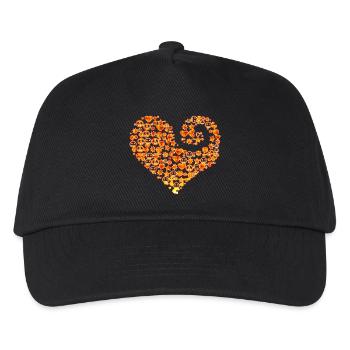 LOVE ICONS - Heart - Kids’ Baseball Cap - black - Front