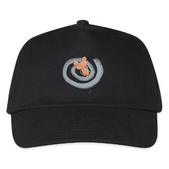 Lost Bear - Spiral - Kids’ Baseball Cap - black - Front