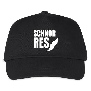 Schnorres - Kinder Basecap - Schwarz - Vorne