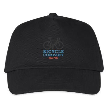 Bicycle Company - Kids’ Baseball Cap - black - Front