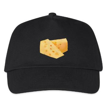 fromage - Casquette de baseball Enfant - noir - Devant