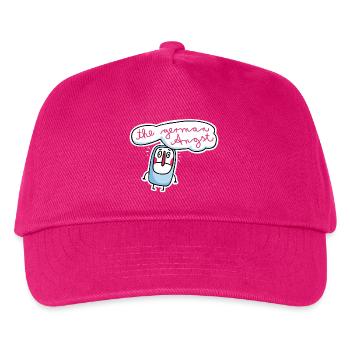 The German Angst - Kinder Basecap - Fuchsia - Vorne