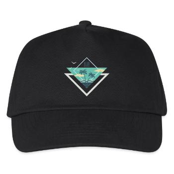HELLO SUMMER - Kinder Basecap - Schwarz - Vorne