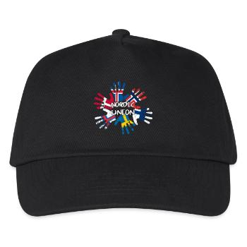 Nordic Union - Kids’ Baseball Cap - black - Front