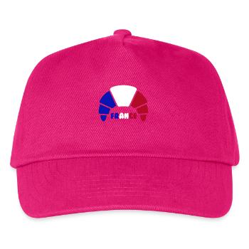 croissant france - Kids’ Baseball Cap - fuchsia - Front