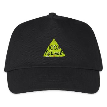 Vegan vegetarian animal welfare gift idea - Kids’ Baseball Cap - black - Front