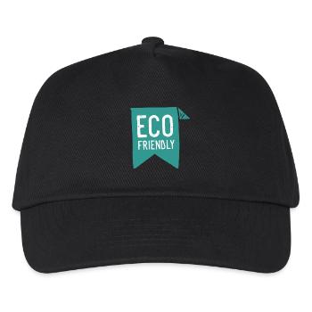 Vegan vegetarian animal welfare gift idea - Kids’ Baseball Cap - black - Front