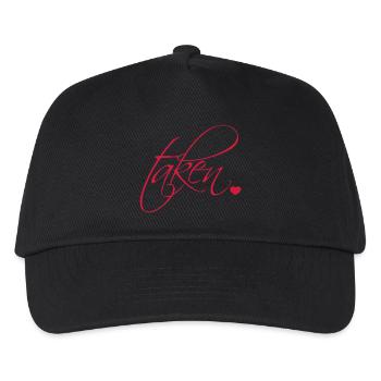 taken forgive love in love couple paerchen 2 freu - Kids’ Baseball Cap - black - Front