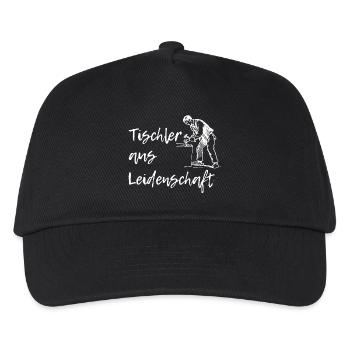 Tischler - Kinder Basecap - Schwarz - Vorne