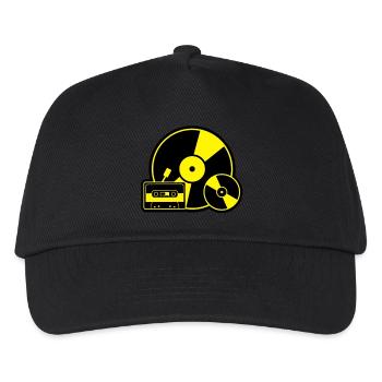 Musik Evolution - Kinder Basecap - Schwarz - Vorne