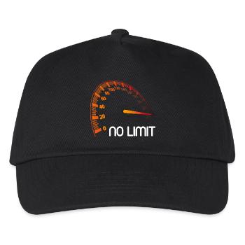 Tacho - No Limit - Kinder Basecap - Schwarz - Vorne