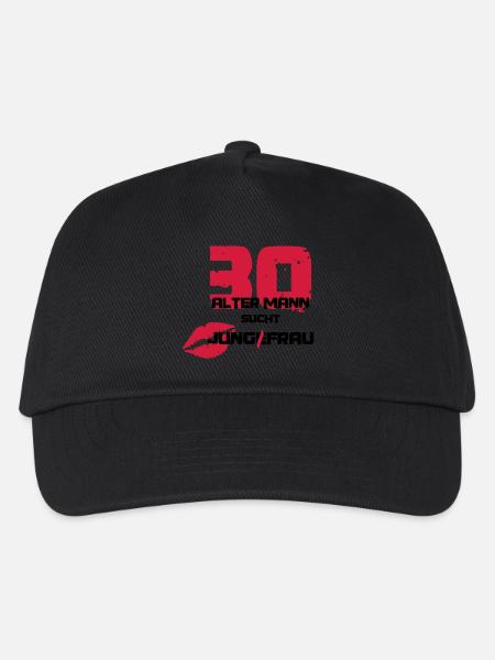 30 et balayage - Casquette de baseball Enfant - noir