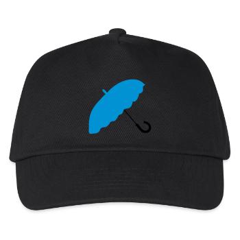 parasol_umbrella - Kinder Basecap - Schwarz - Vorne