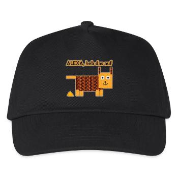 Alexa, pick that up! - Kids’ Baseball Cap - black - Front