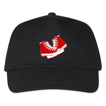 chaussures old school - Kids’ Baseball Cap - black - Front