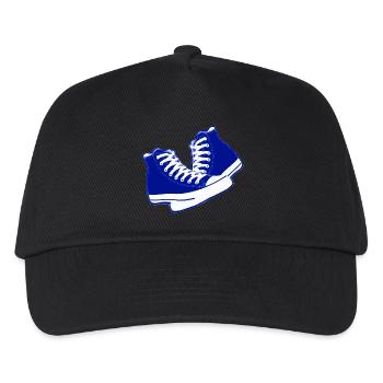 chaussures old school - Kinder Basecap - Schwarz - Vorne