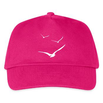 theft of seagulls - Kids’ Baseball Cap - fuchsia - Front