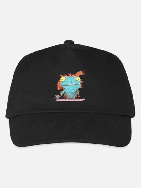 Monster Mamma - Kinder Basecap - Schwarz