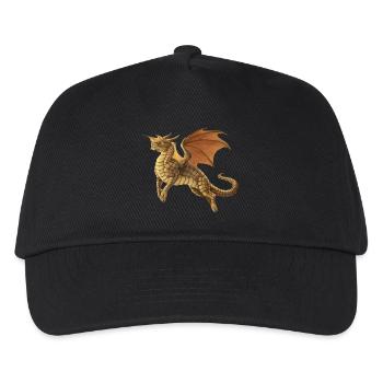 brown dragon - Kinder Basecap - Schwarz - Vorne