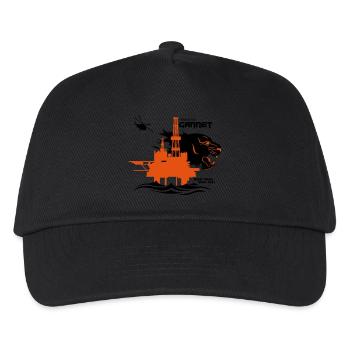 Gannet North Sea Oil Rig Platform Aberdeen - Kids’ Baseball Cap - black - Front