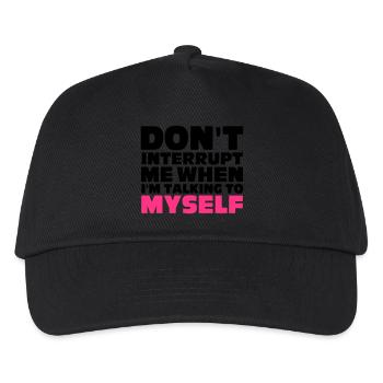 Funny - Kinder Basecap - Schwarz - Vorne