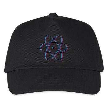 3d atome molécule recherche science étudiant wi - Casquette de baseball Enfant - noir - Devant