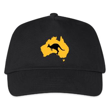 australia - Kids’ Baseball Cap - black - Front