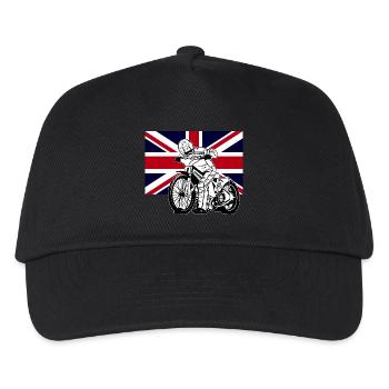 Speedway - Union Jack - Kinder Basecap - Schwarz - Vorne