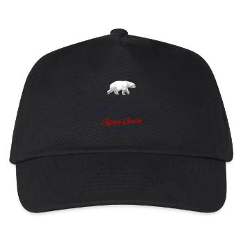 Yukon - Polar Bear - Eisbär - Kinder Basecap - Schwarz - Vorne
