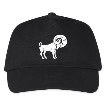 Zodiac sign aries - Kids’ Baseball Cap - black - Front