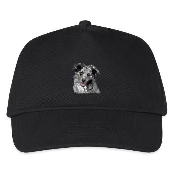 Australian Shepherd - Kids’ Baseball Cap - black - Front