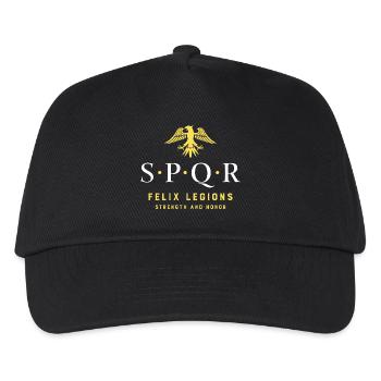 SPQR Roman Legion - Kids’ Baseball Cap - black - Front