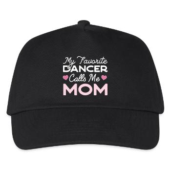 My Favorite Dancer Calls Me Mom - Casquette de baseball Enfant - noir - Devant