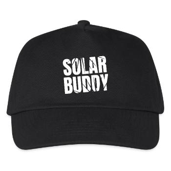 Solar Buddy - Kinder Basecap - Schwarz - Vorne